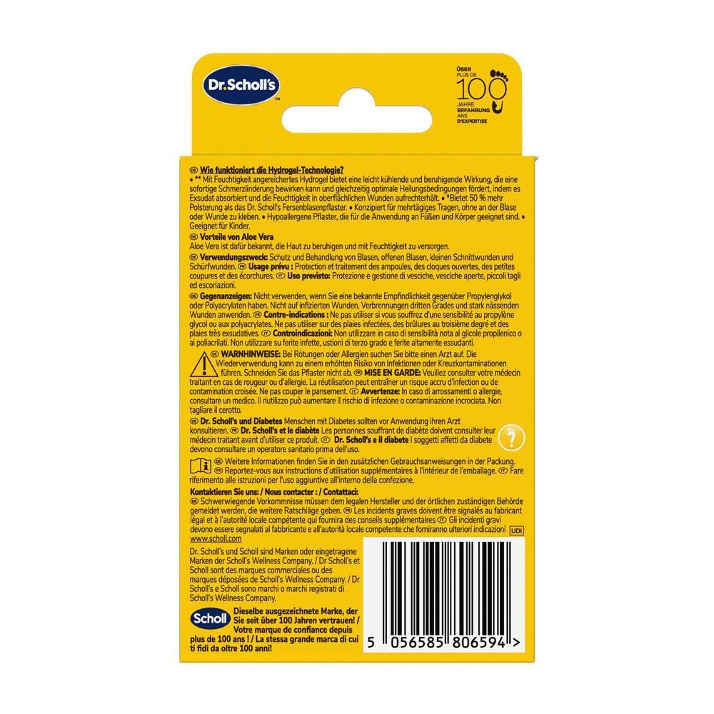 Produktabbildung Scholl Blasenpflaster Extreme