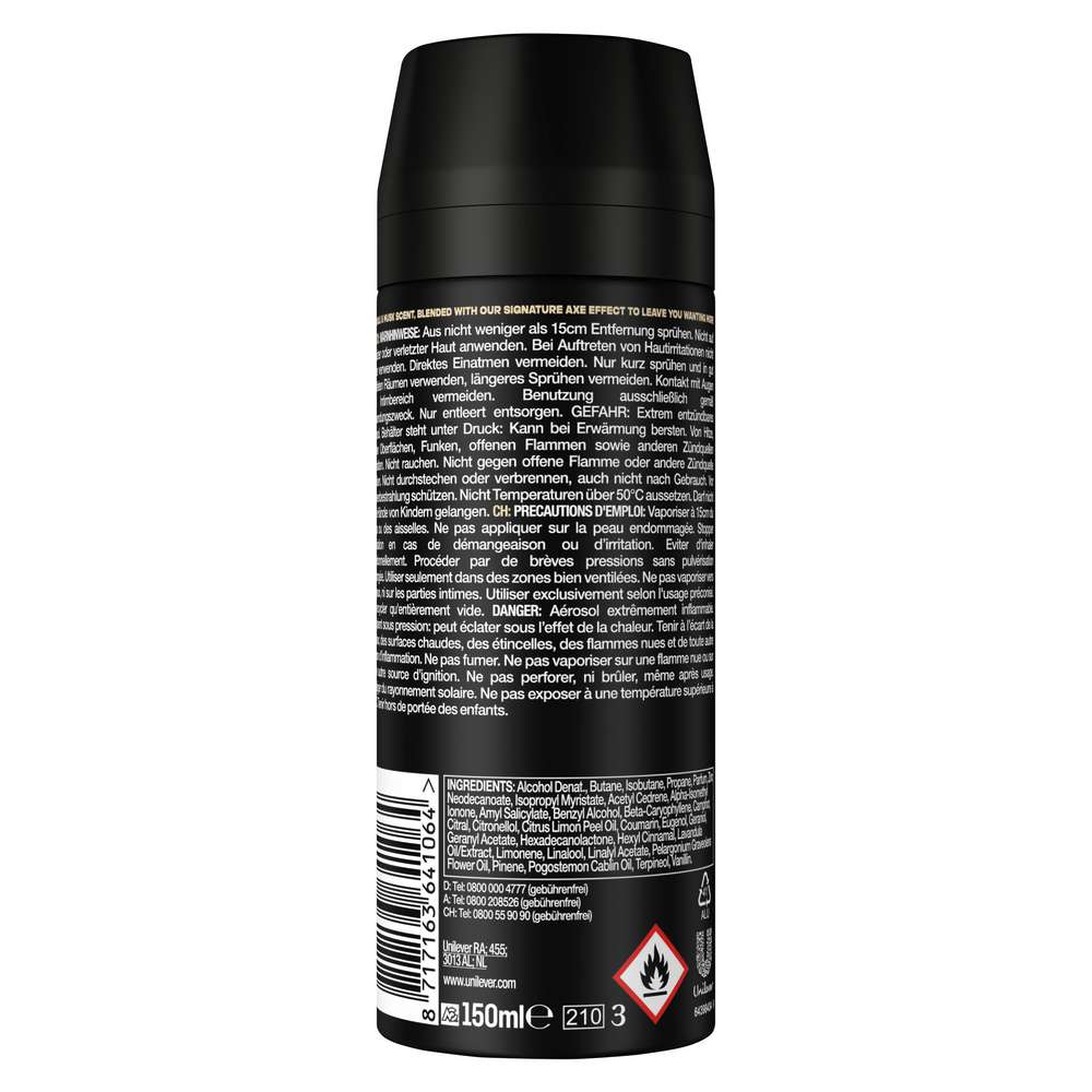 Produktabbildung Axe Deo, Moschus