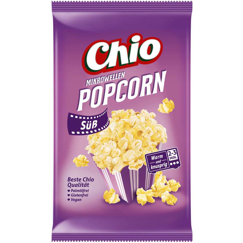 Produktabbildung Chio Mikrowellen Popcorn Süß