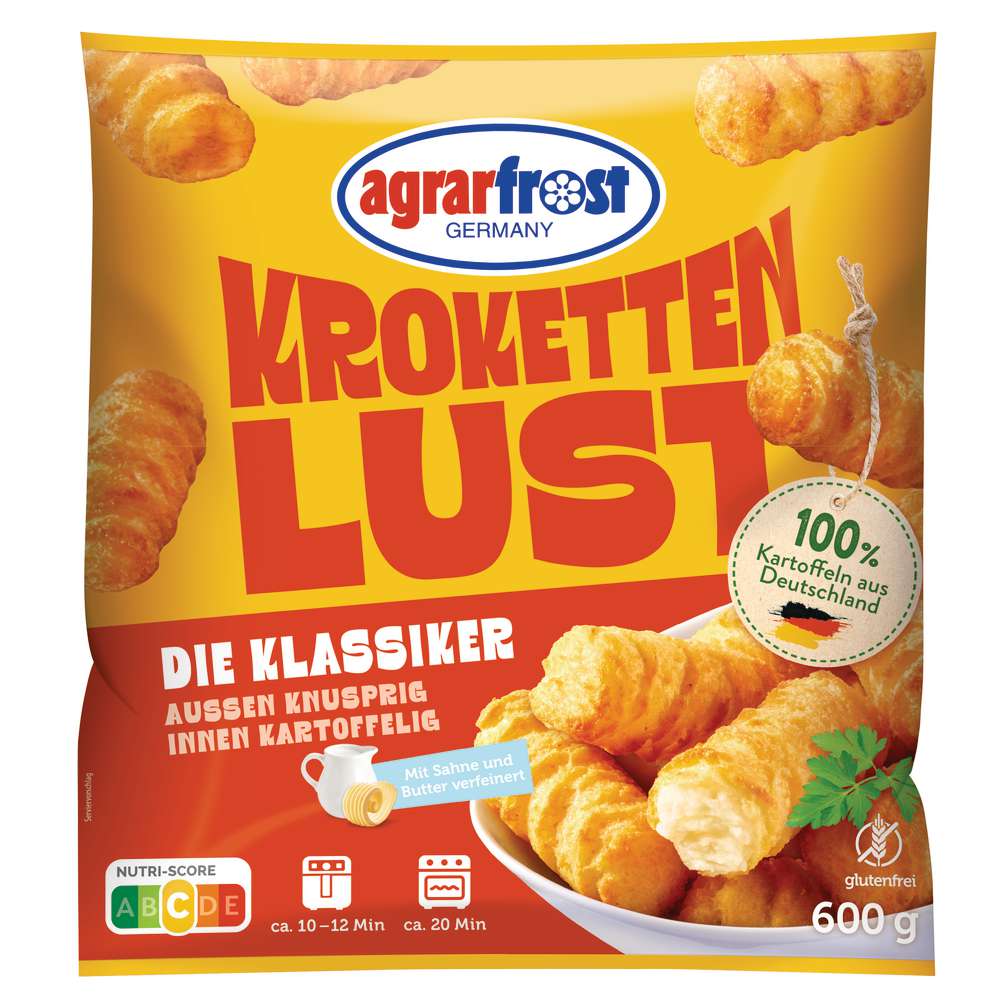 Produktabbildung Agrarfrost Genießer Kroketten, tiefgekühlt