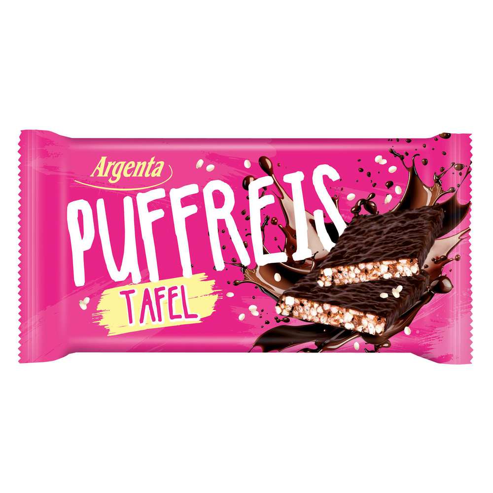 Produktabbildung Argenta Puffreistafel Zartbitter