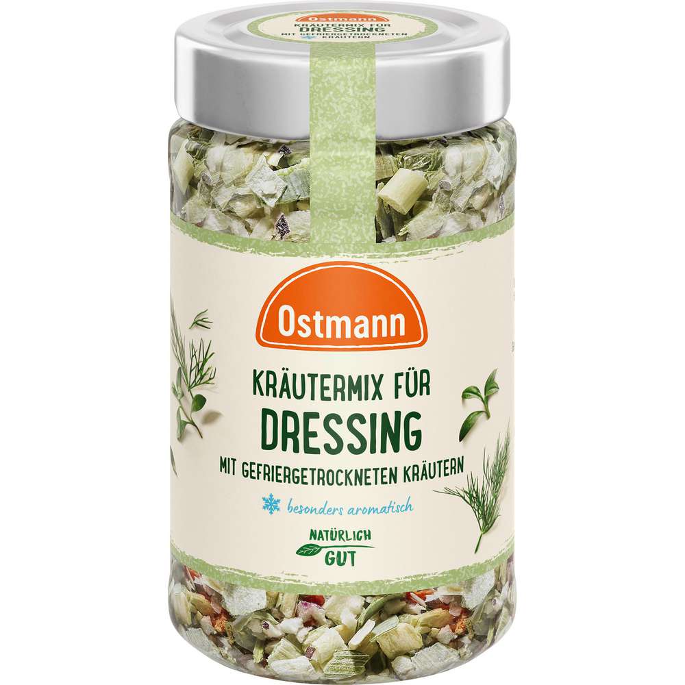 Produktabbildung Ostmann Kräutermix für Dressings, gefriergetrocknet