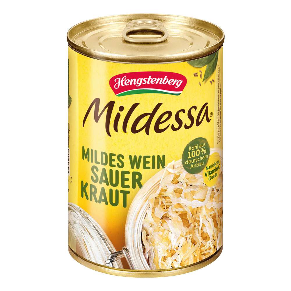 Produktabbildung Mildessa Mildes Weinsauerkraut