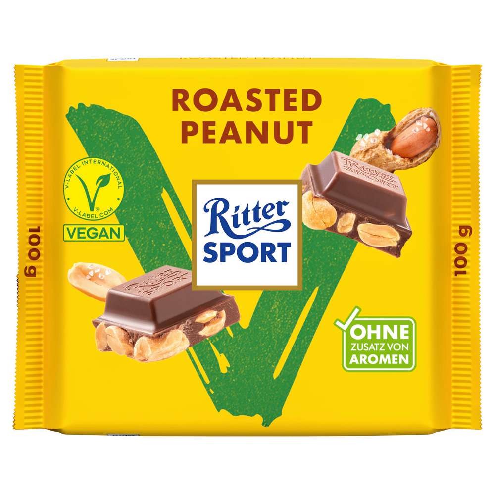Produktabbildung Ritter Sport Tafelschokolade, Roasted Reanut, vegan