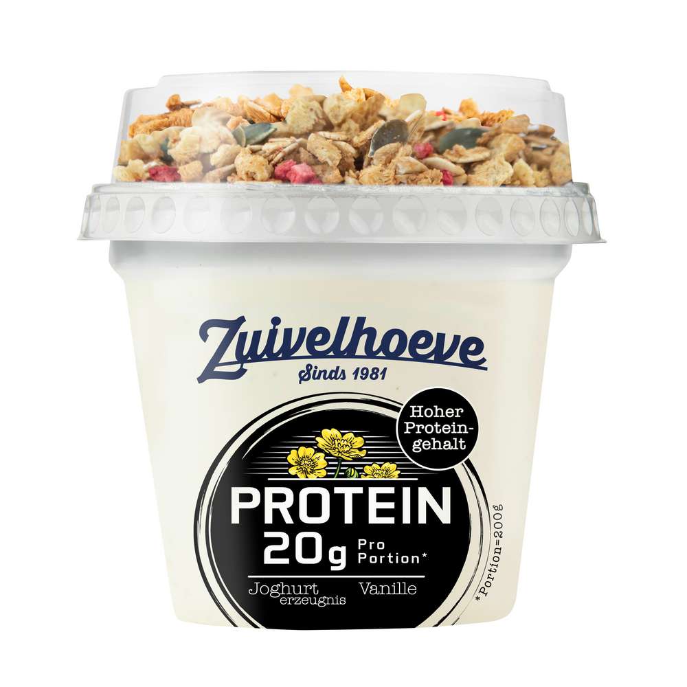 Produktabbildung Zuivelhoeve Protein Joghurterzeugnis Müsli/Vanille