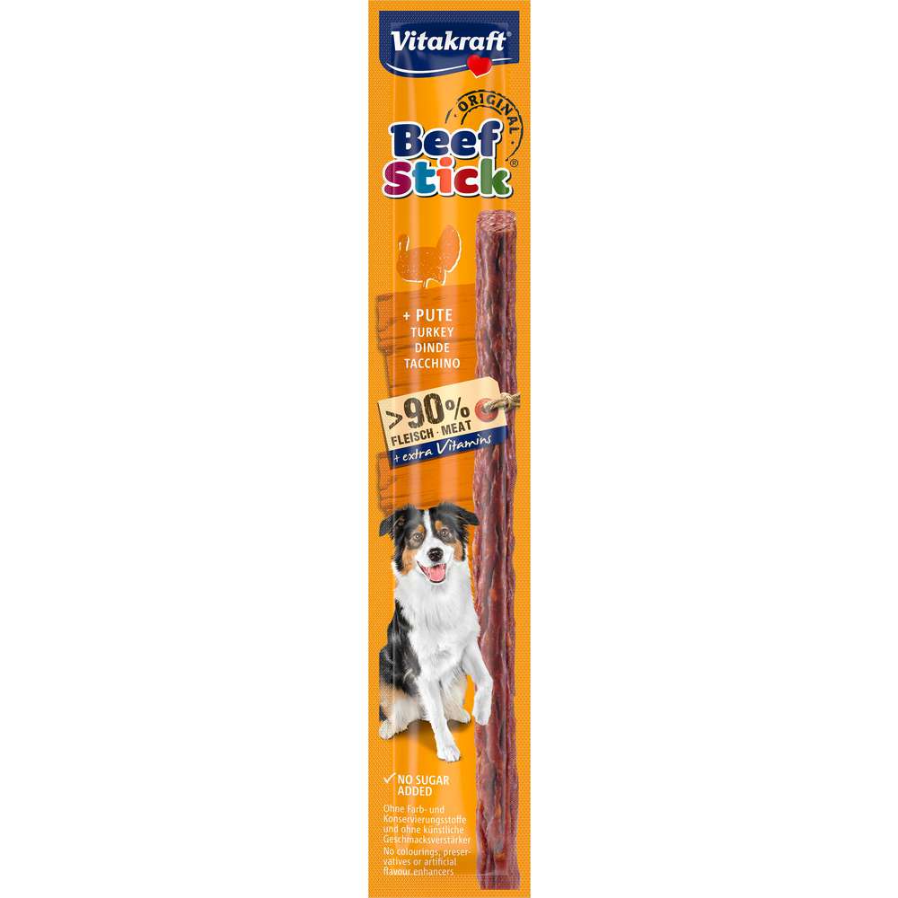 Produktabbildung Vitakraft Hunde Snack Beef Stick, Pute
