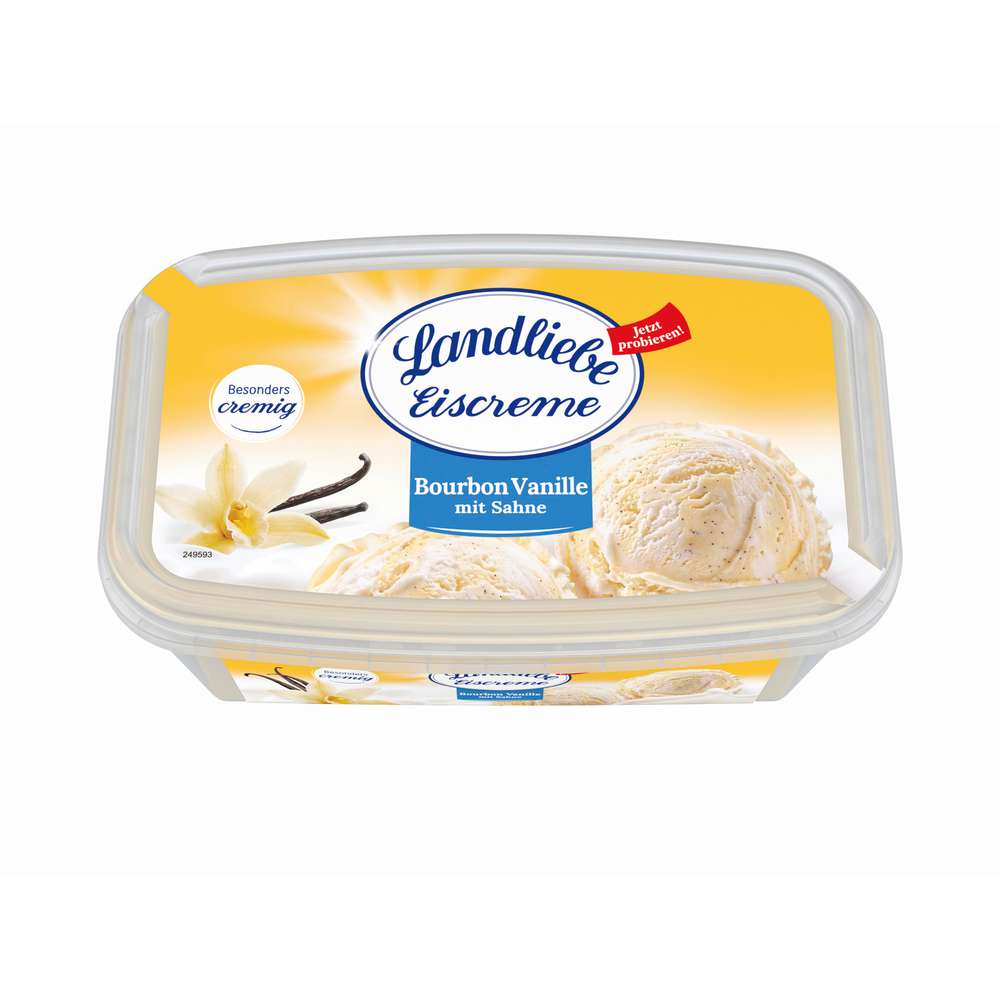 Produktabbildung Landliebe Eis, Vanille-Sahne