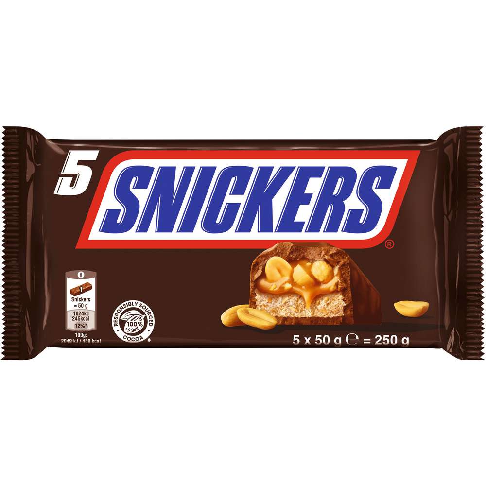 Produktabbildung Snickers Erdnuss-Karamell Schokoriegel