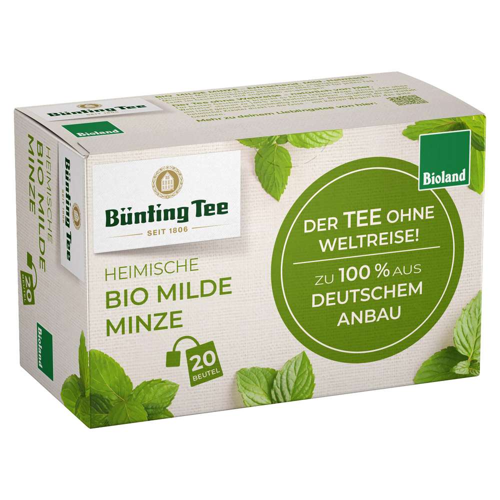 Produktabbildung Bünting Tee Bio Tee, Milde Minze