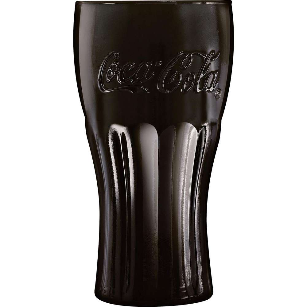 Produktabbildung Coca Cola Coca Cola Trinkglas schwarz