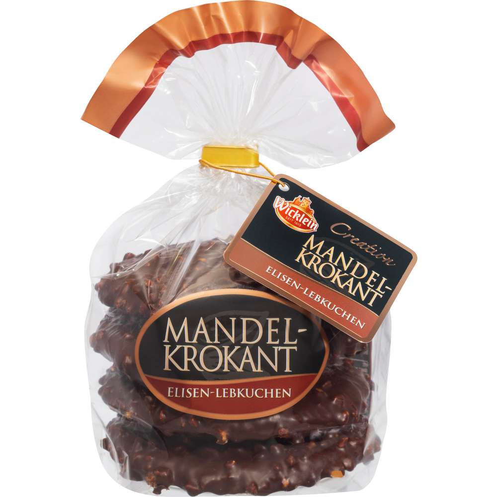 Produktabbildung Wicklein Elisen-Lebkuchen Mandel-Krokant