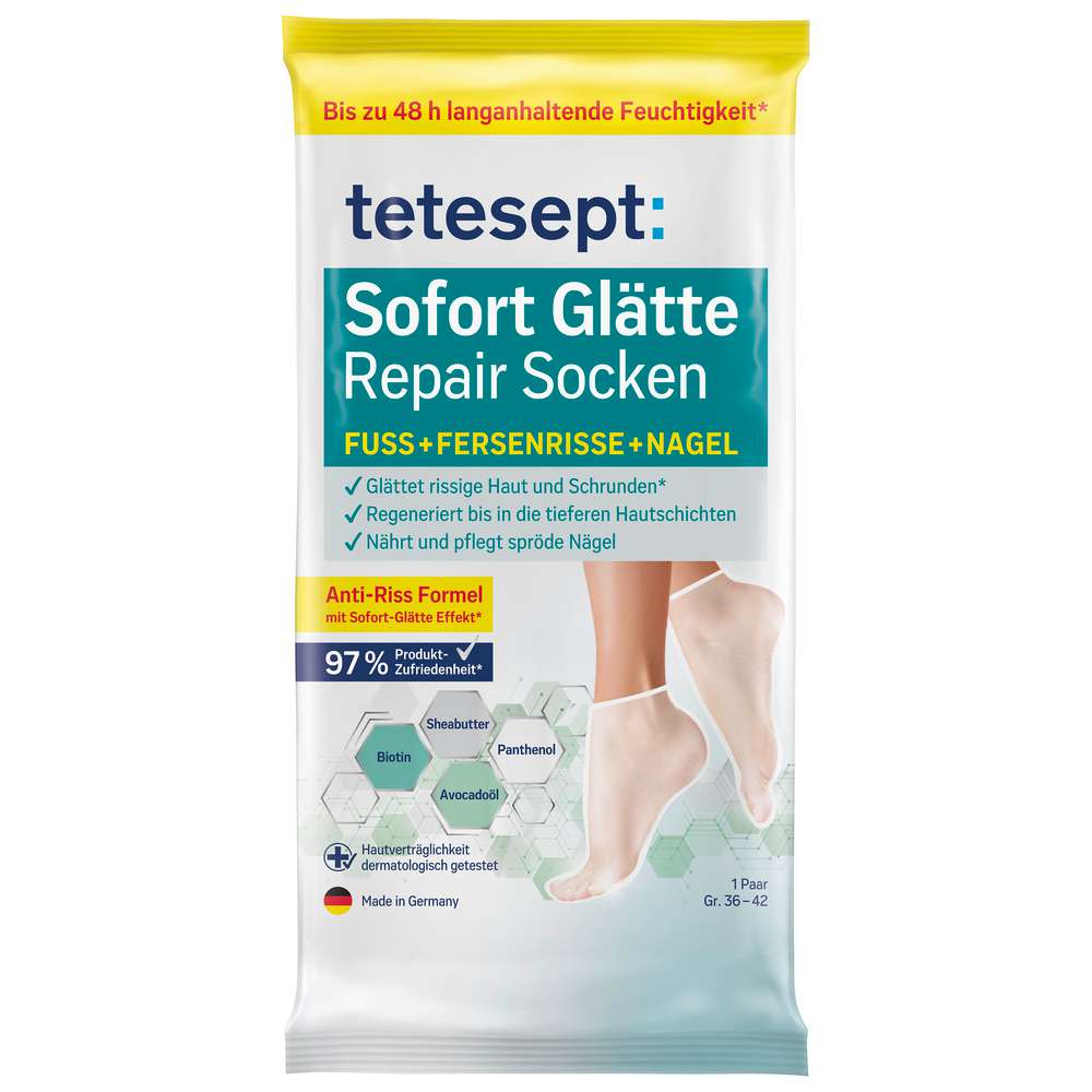 Produktabbildung tetesept Repair Socken Sofort Glätte