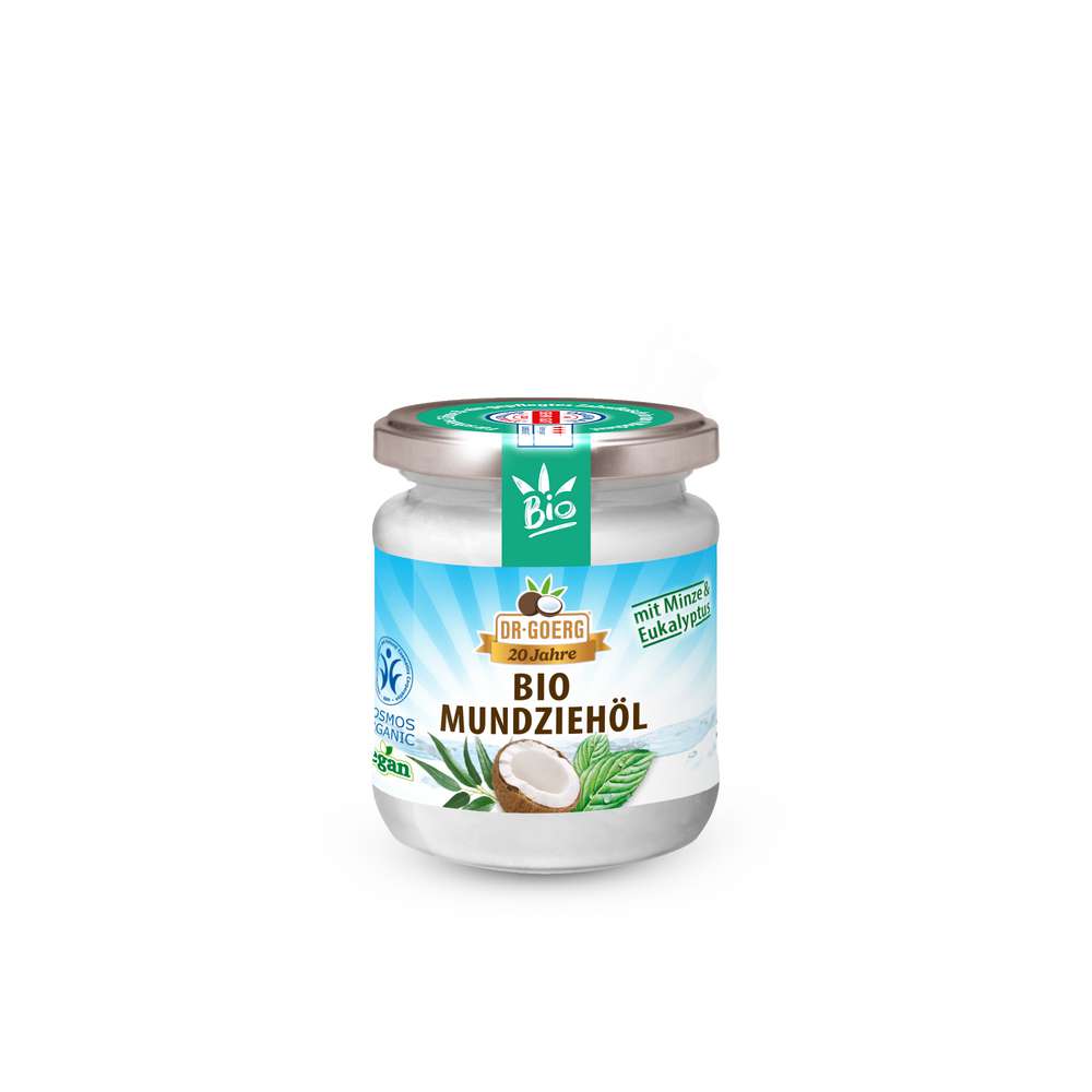 Produktabbildung Dr. Goerg Bio Kokos Mundziehöl, Minze/Eukalyptus