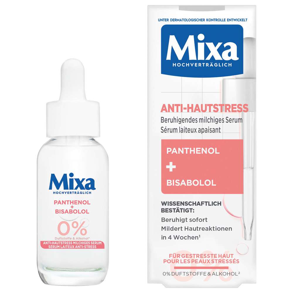 Produktabbildung Mixa Serum Anti-Hautstress, Panthenol & Bisabolol