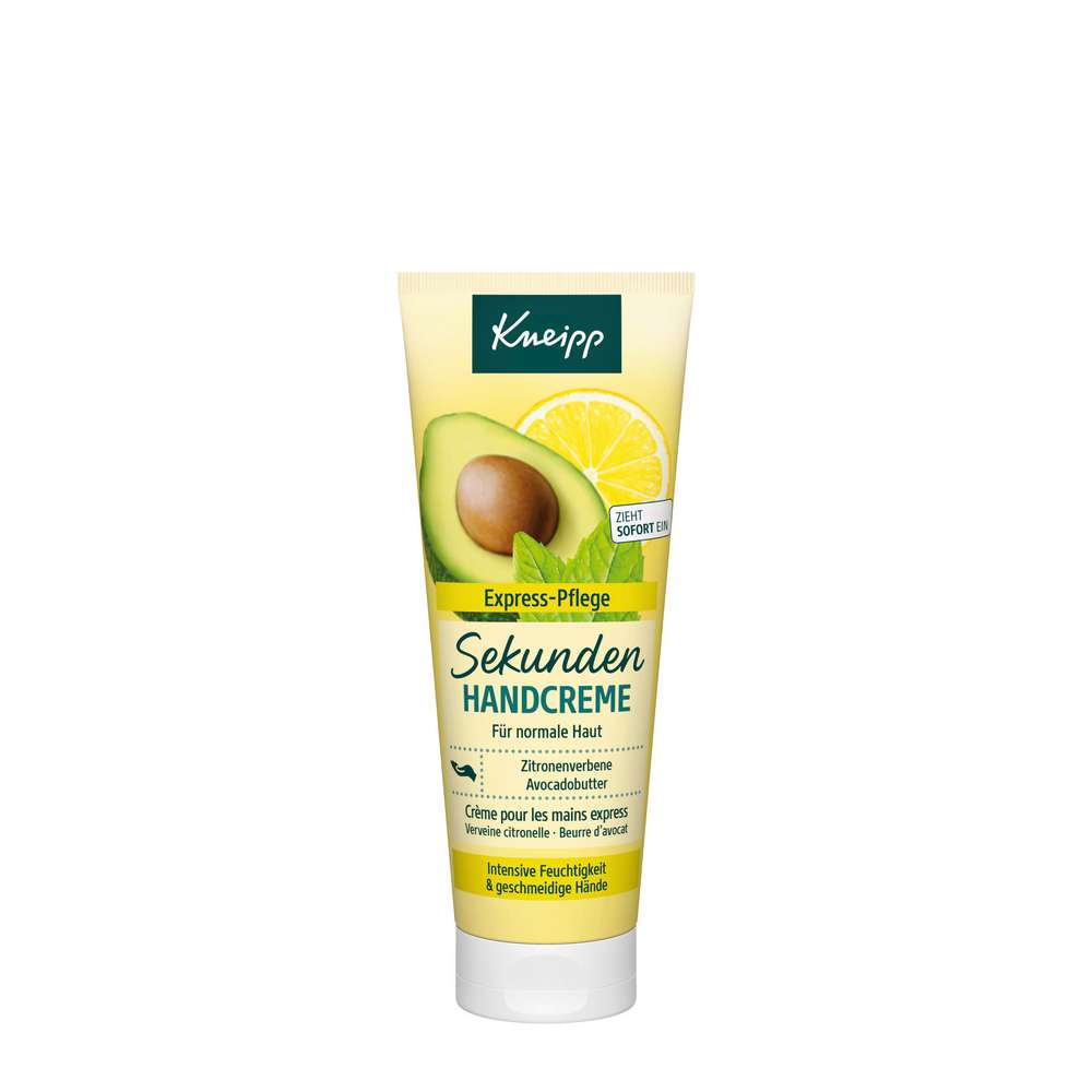 Produktabbildung Kneipp Sekunden-Handcreme, Zitronenverbene & Avocadobutter