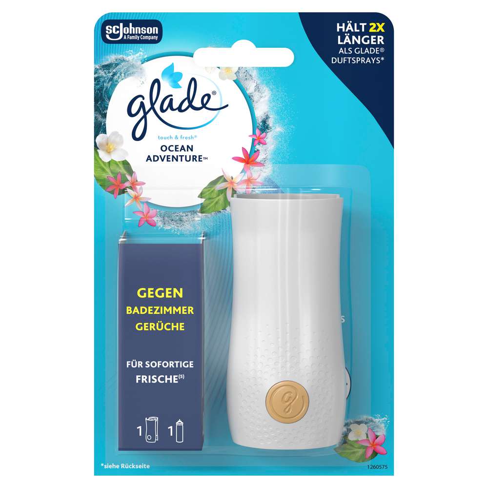 Produktabbildung Glade Lufterfrischer Touch & Fresh Halter, Ocean Adventure