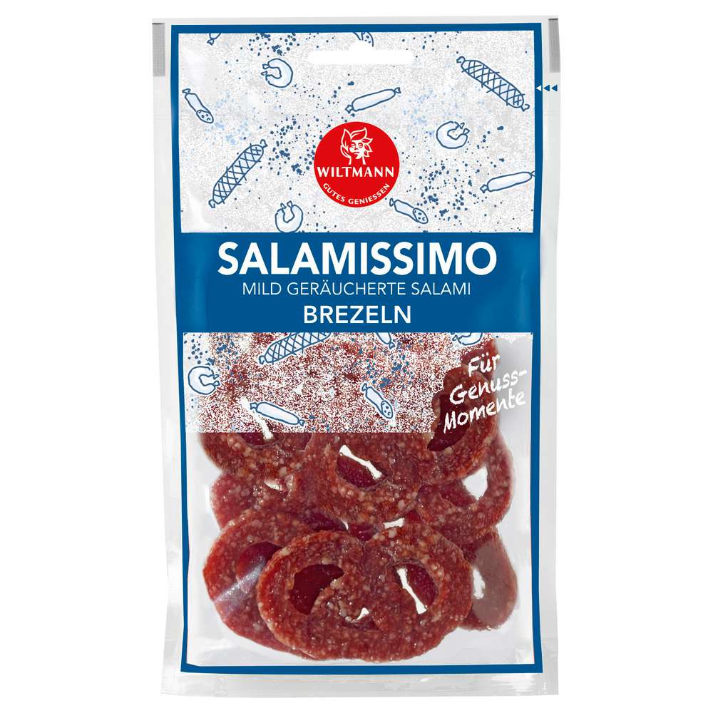 Produktabbildung Wiltmann Salami-Snack Brezeln