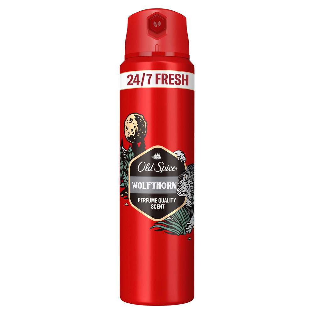 Produktabbildung Old Spice Deo Spray, Wolfthorn