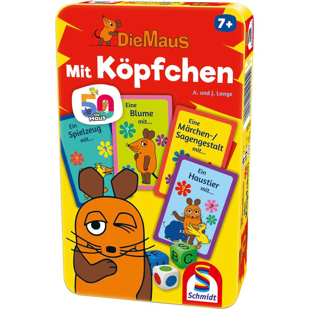 Produktabbildung Schmidt Spiele Kinderspiel, Die Maus, Mit Köpfchen