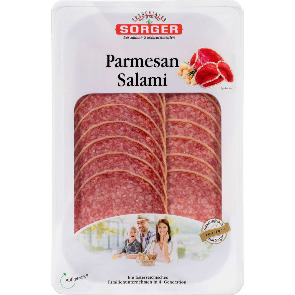 Produktabbildung Sorger Parmesansalami