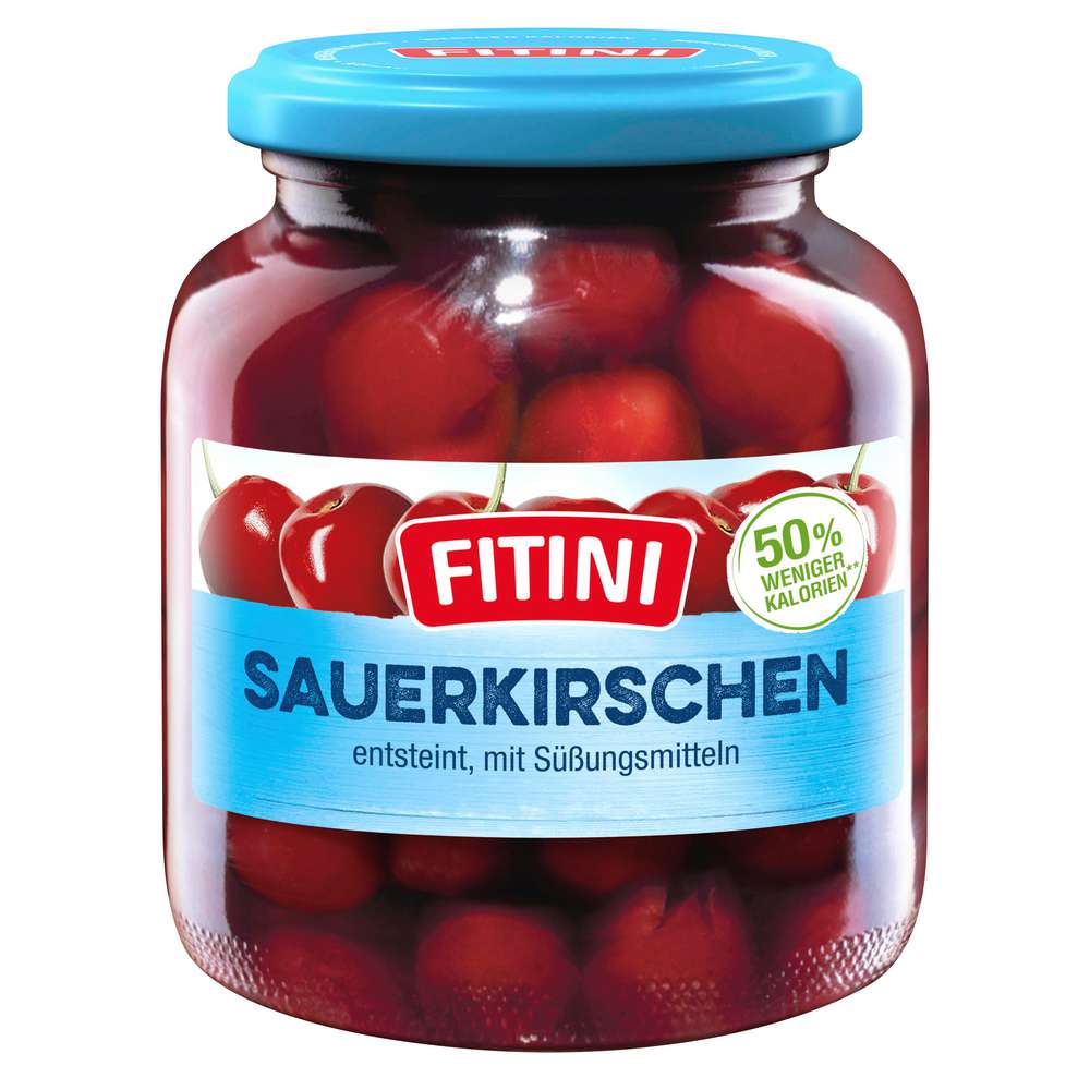 Produktabbildung Fitini Sauerkirschen im Glas