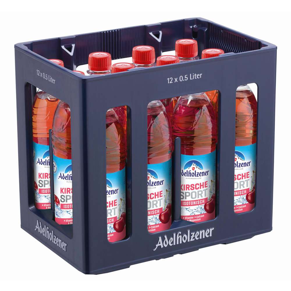 Produktabbildung Adelholzener Kirschschorle (12x 0,500 Liter)