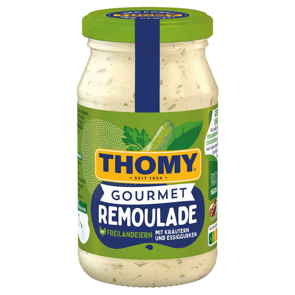 Produktabbildung Thomy Remoulade Gourmet, mit Kräuter und Essiggurke