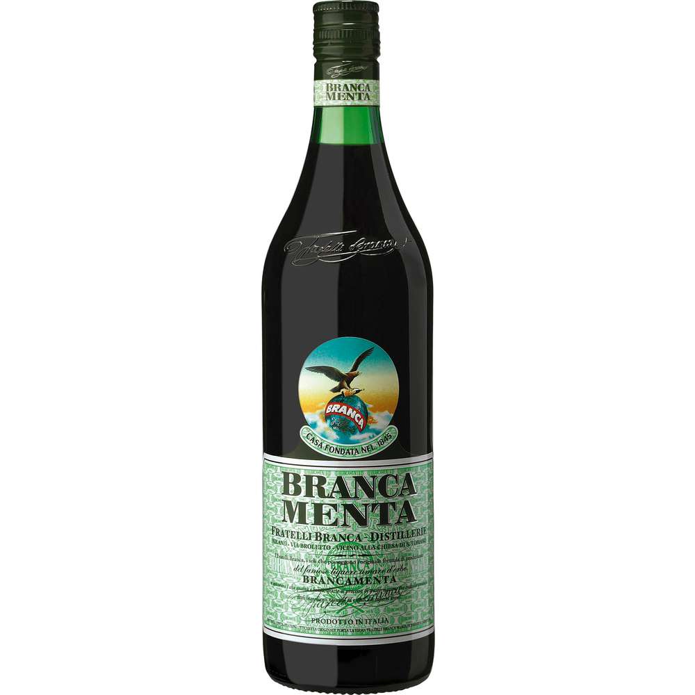 Produktabbildung Distilleria Fratelli Branca Kräuterlikör Branca Menta, 28 %