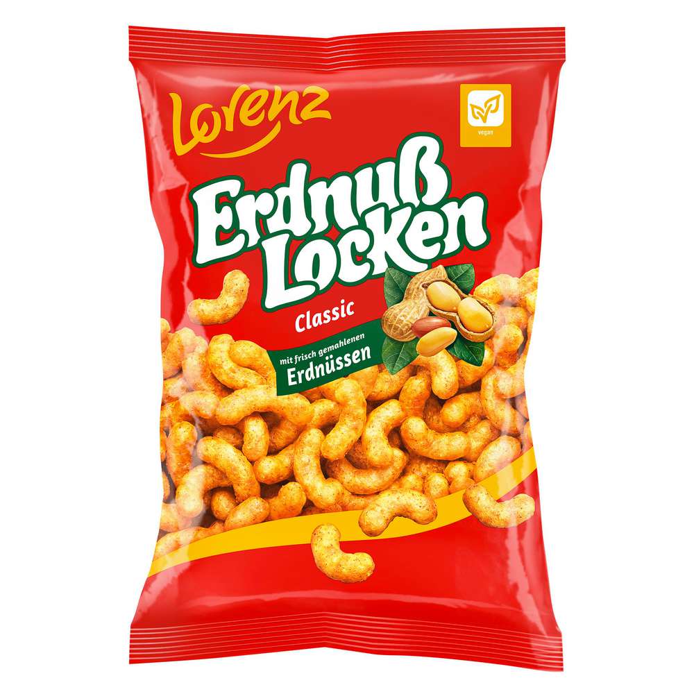 Produktabbildung Lorenz Flips, Erdnuss Locken Classic