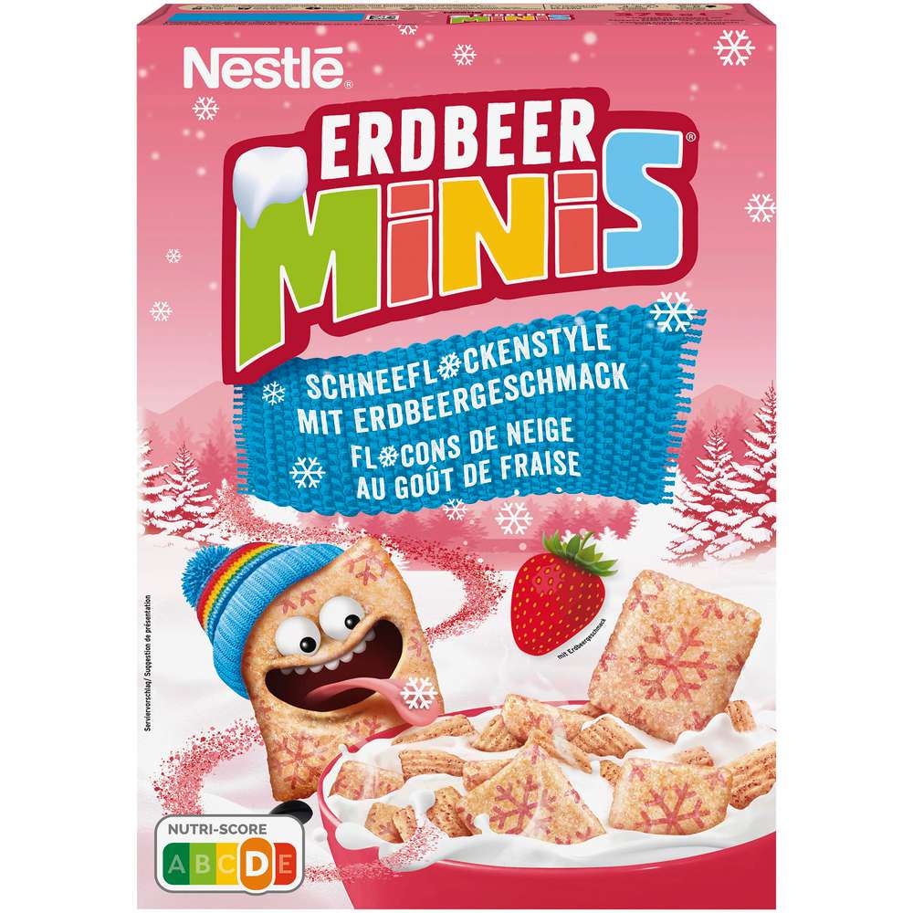 Produktabbildung Nestle Cornflakes Erdbeer Minis