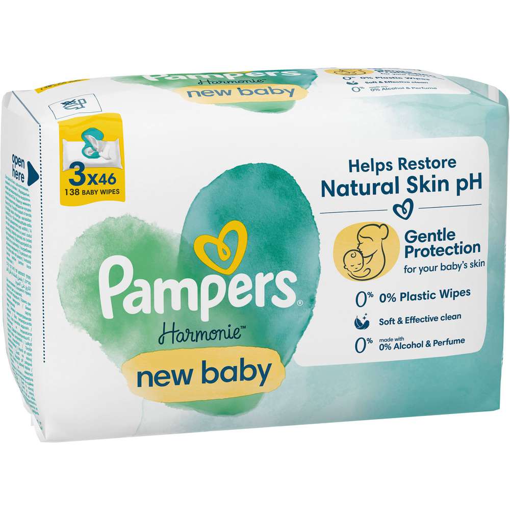 Produktabbildung Pampers Harmonie New Baby Feuchttücher