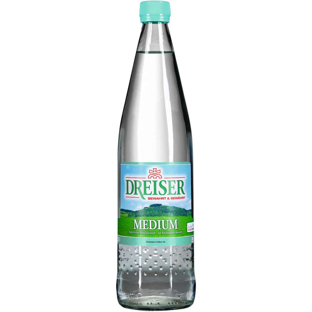 Produktabbildung Dreiser Mineralwasser Medium