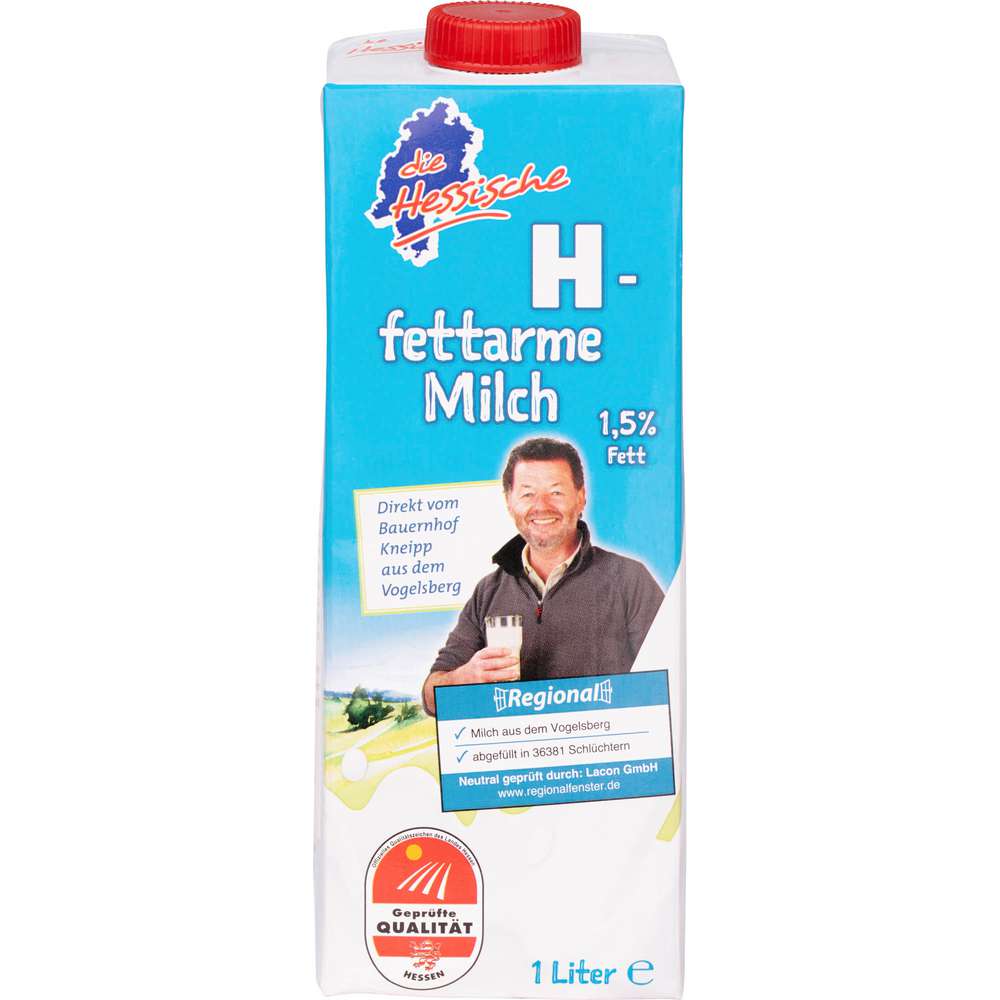 Produktabbildung Immergut Hessische H-Milch 1,5% Fett