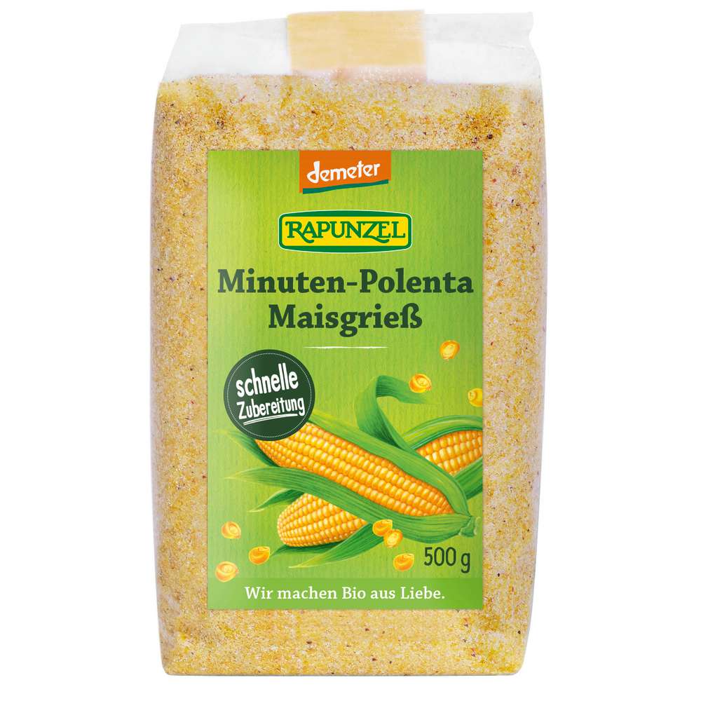 Produktabbildung Rapunzel Bio Minuten-Polenta Maisgrieß