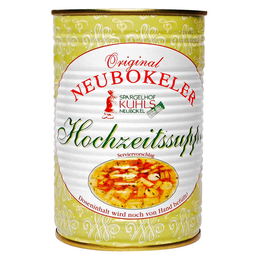 Produktabbildung Neubokeler Hochzeitssuppe