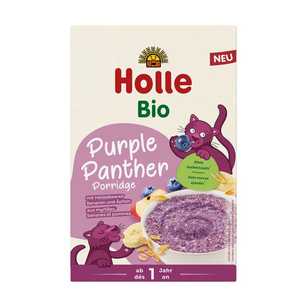 Produktabbildung Holle Bio-Porridge Purple Panther 