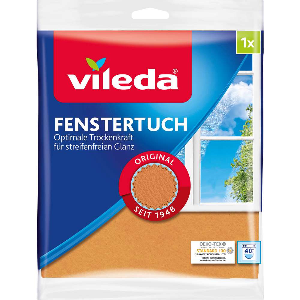 Produktabbildung Vileda Fenster-Tuch, 40 x 36cm