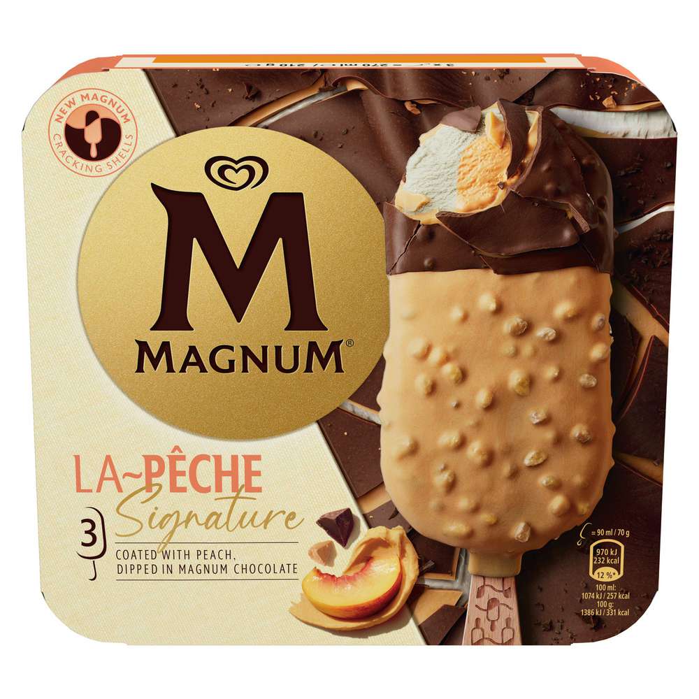 Produktabbildung Magnum Stiel-Eis Magnum, La Peche