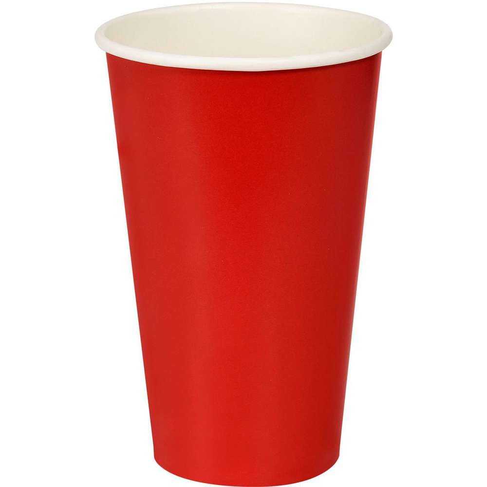 Produktabbildung Duni Pappbecher, Red