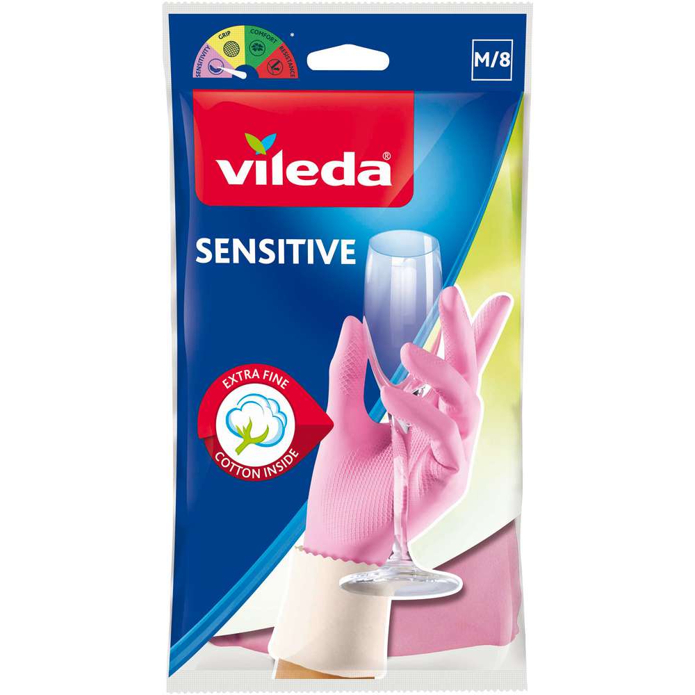 Produktabbildung Vileda Haushalts-Handschuh Der Feine/Sensitiv, Gr.M