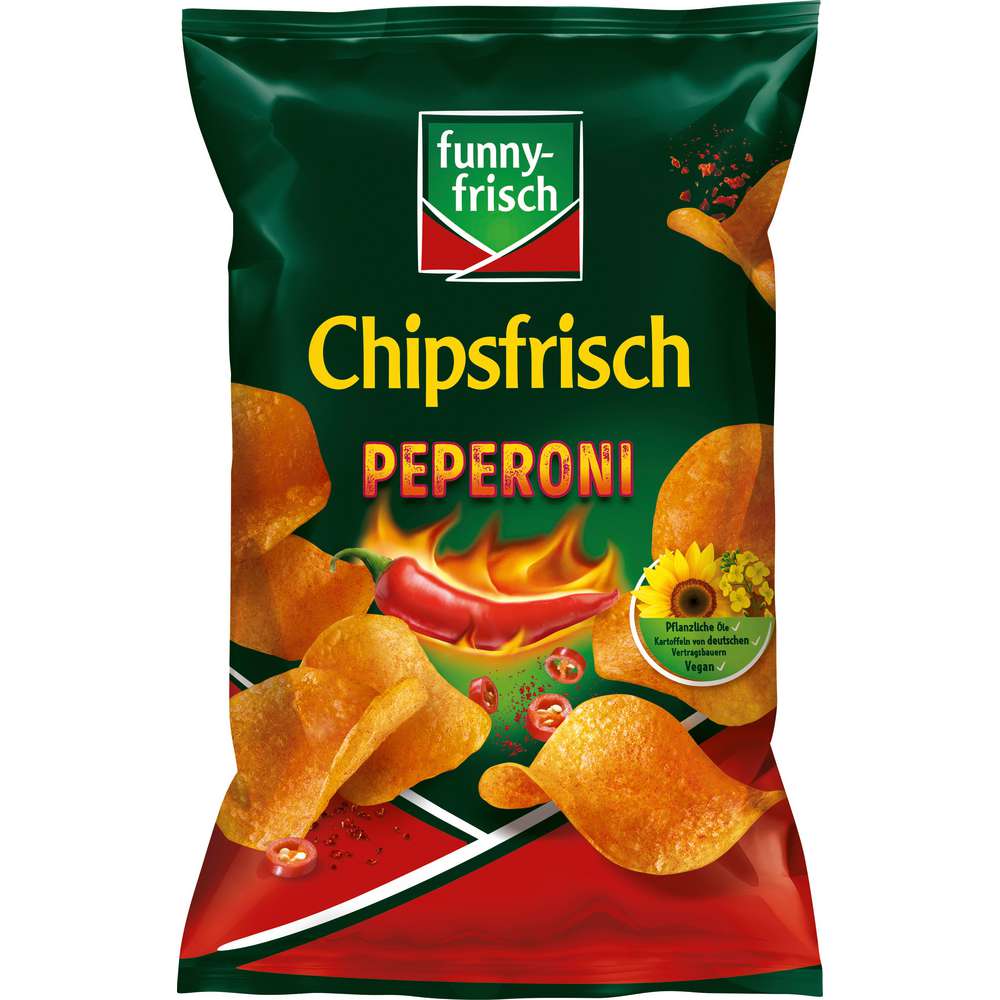 Produktabbildung funny-frisch Chipsfrisch, Peperoni