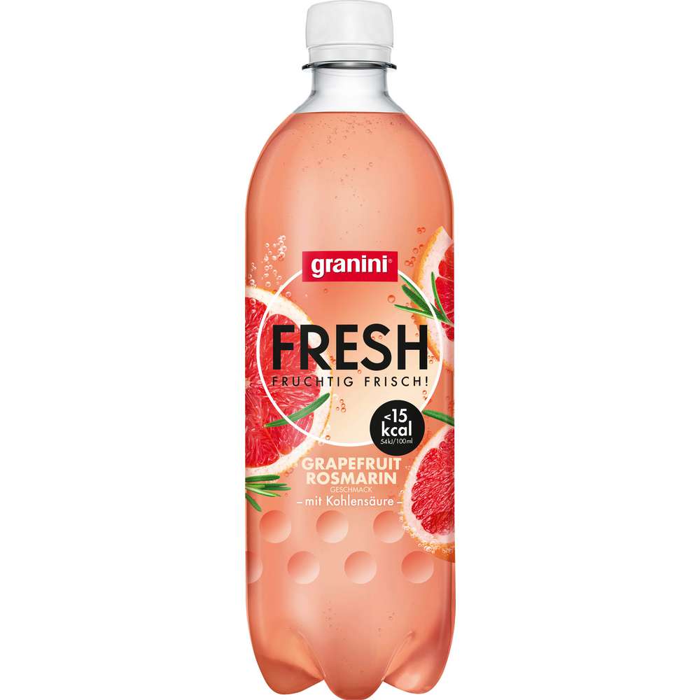 Produktabbildung Granini Erfrischungsgetränk Fresh, Grapefruit-Rosmarin