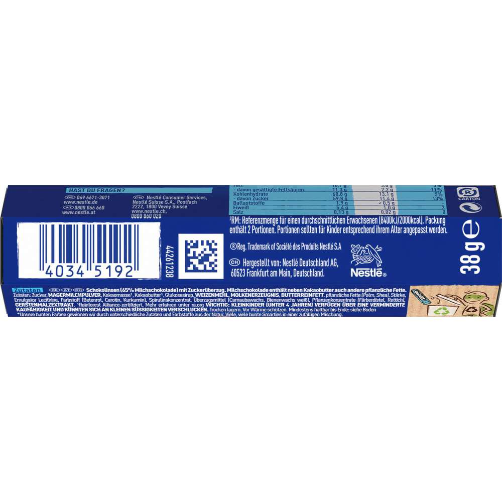 Produktabbildung Nestle Schokolinsen