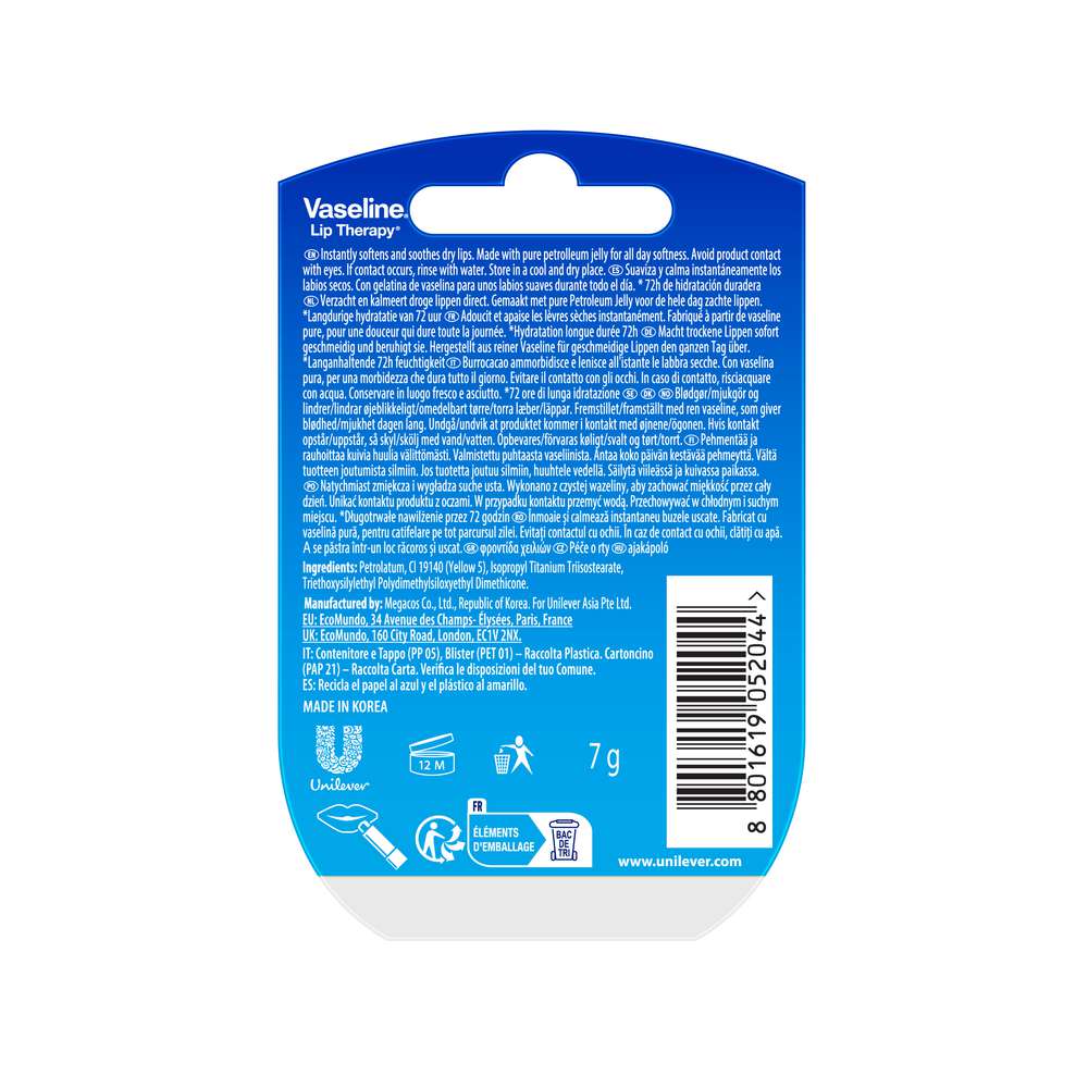 Produktabbildung Vaseline Lippenpflege Original