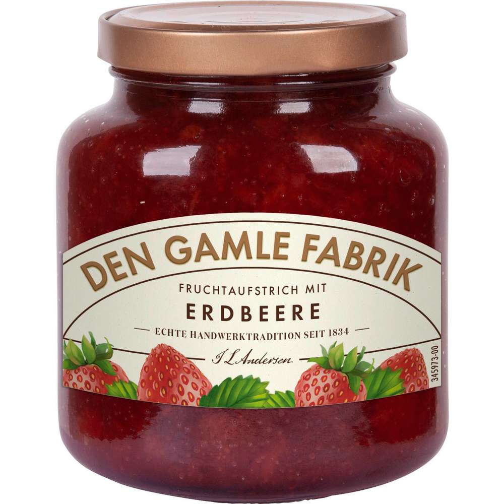 Produktabbildung Den Gamle Fabrik Fruchtaufstrich, Erdbeere