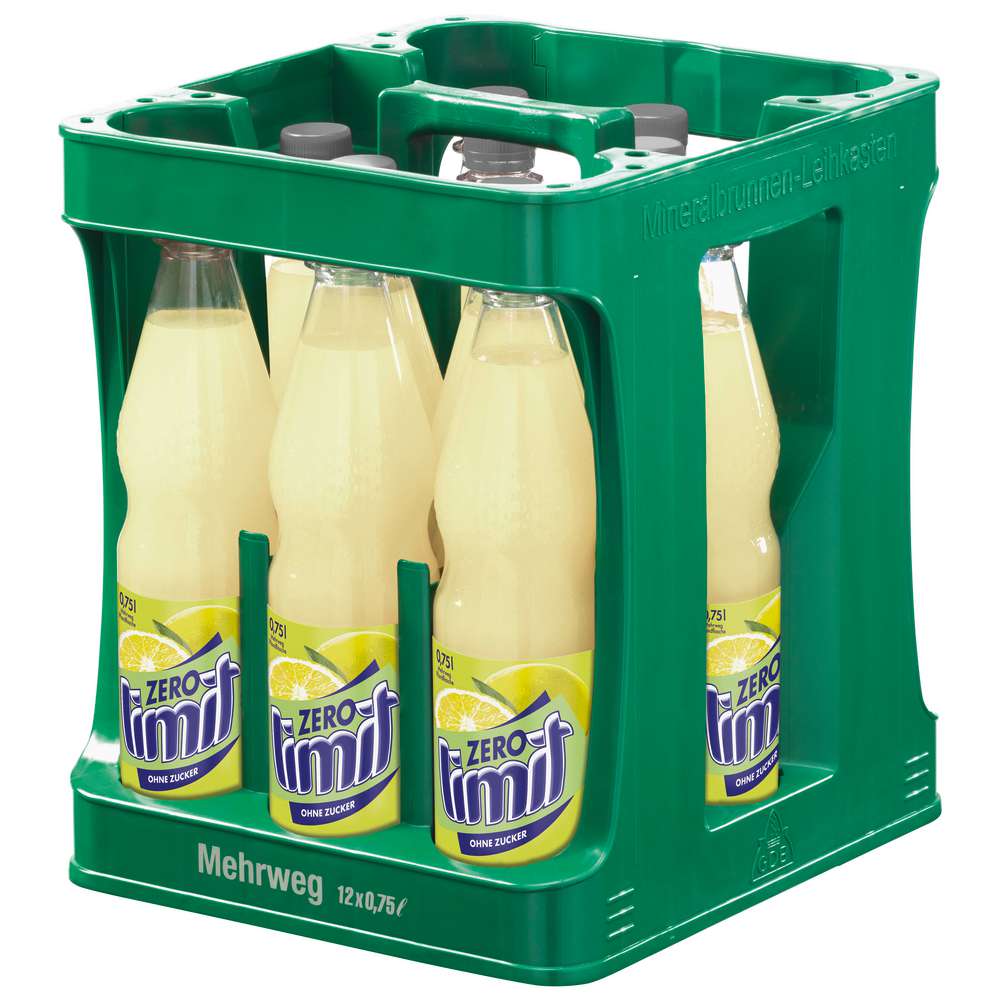 Produktabbildung Limit Limonade, Grapefruit zuckerfrei (12x 0,750 Liter)