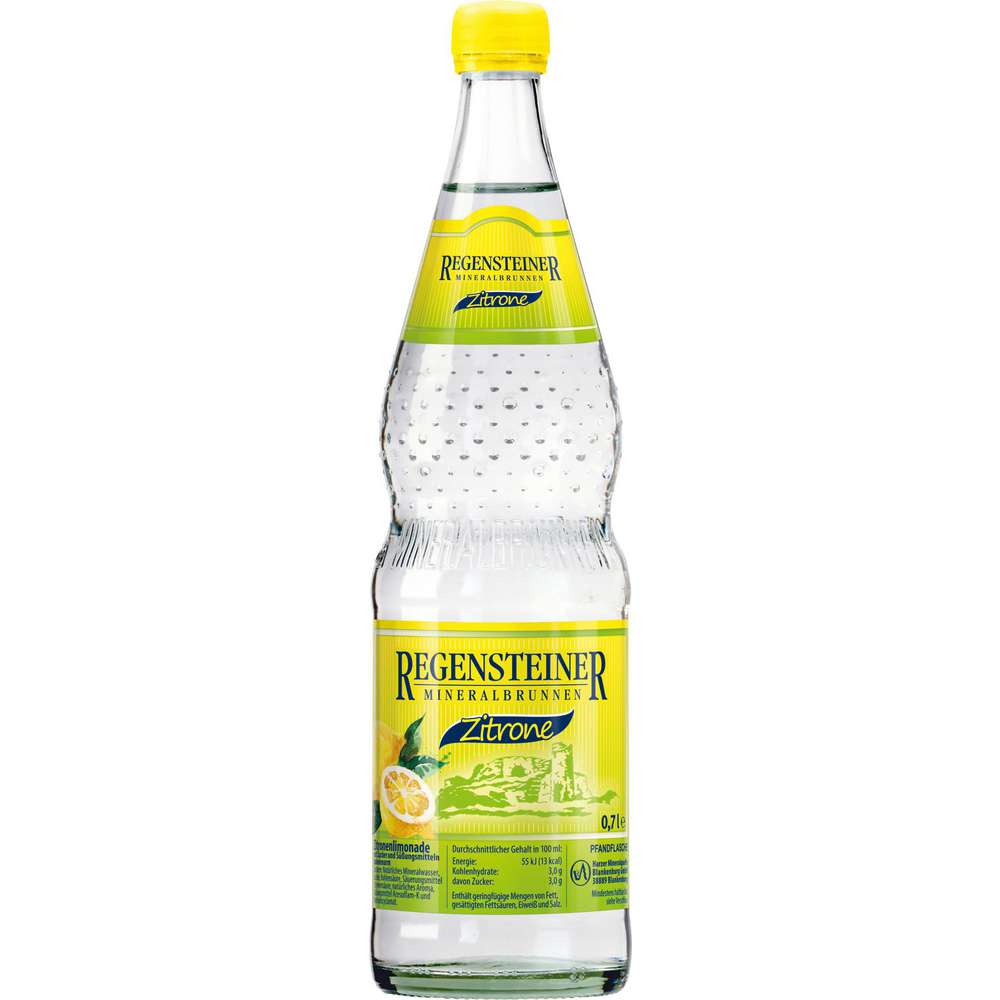 Produktabbildung Regensteiner Limonade Zitrone