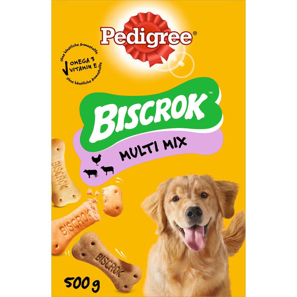 Produktabbildung Pedigree Hunde-Snack Biscrok Multimix