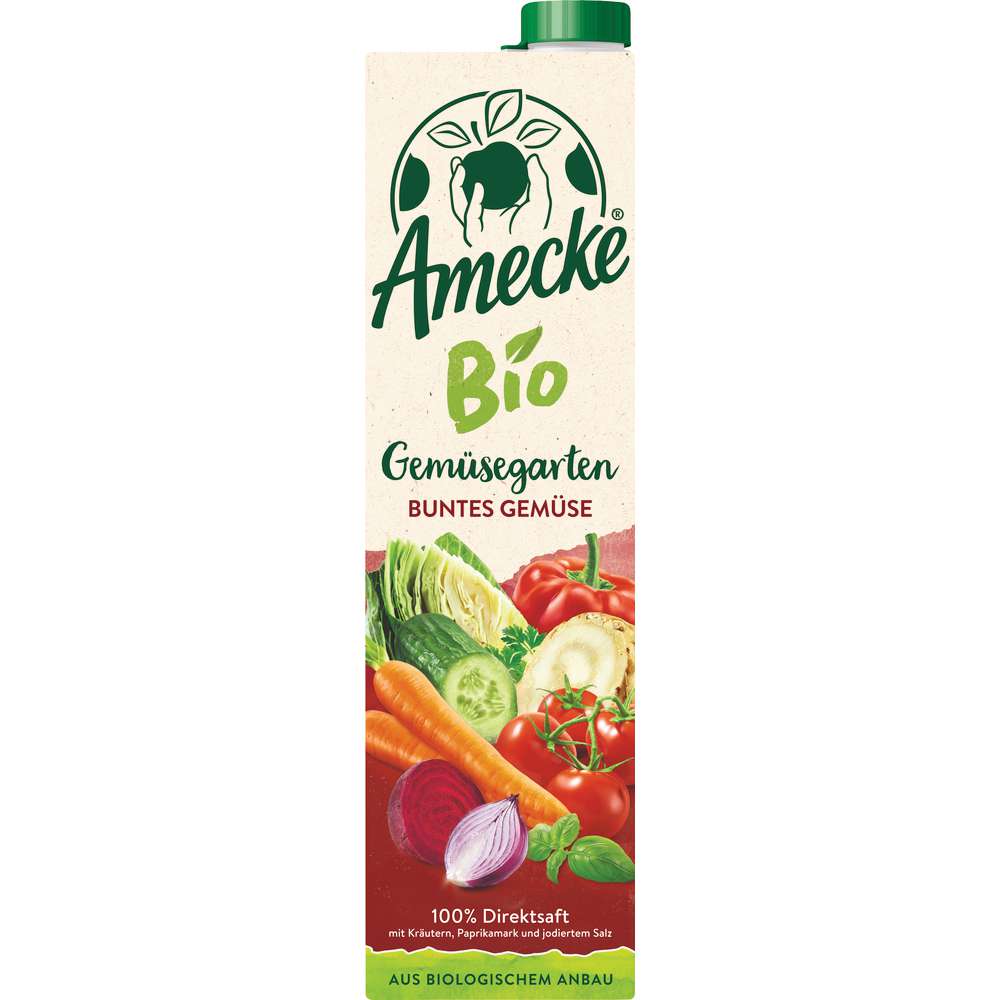 Produktabbildung Amecke Bio Saft Gemüsegarten, Buntes Gemüse