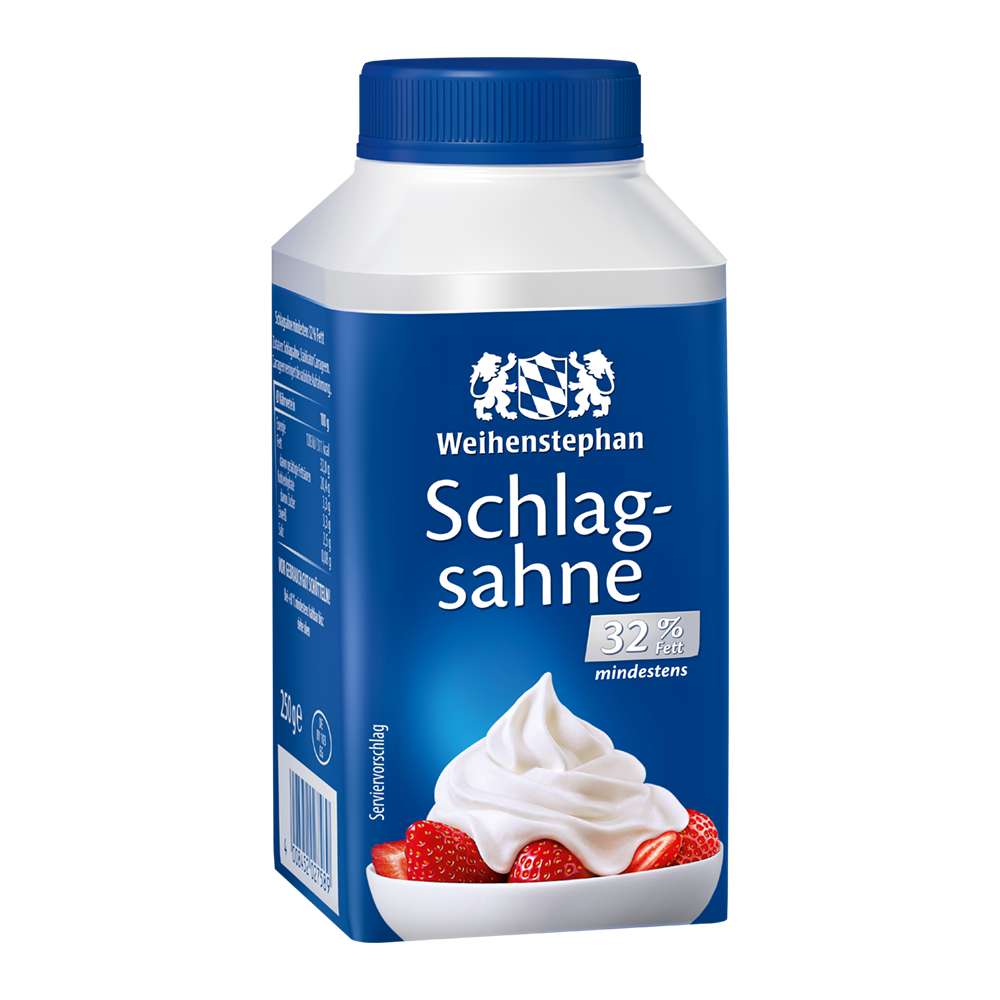 Produktabbildung Weihenstephan Frischer Schlagrahm 32% Fett